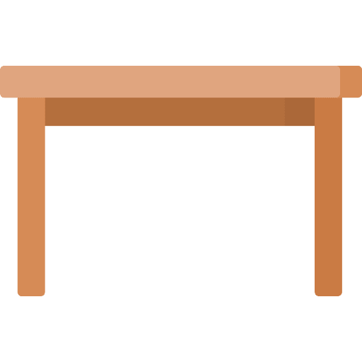 Table home decoration table icon