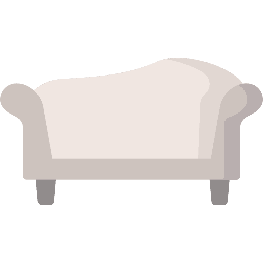 Armchair couch furniture and household adornment icon