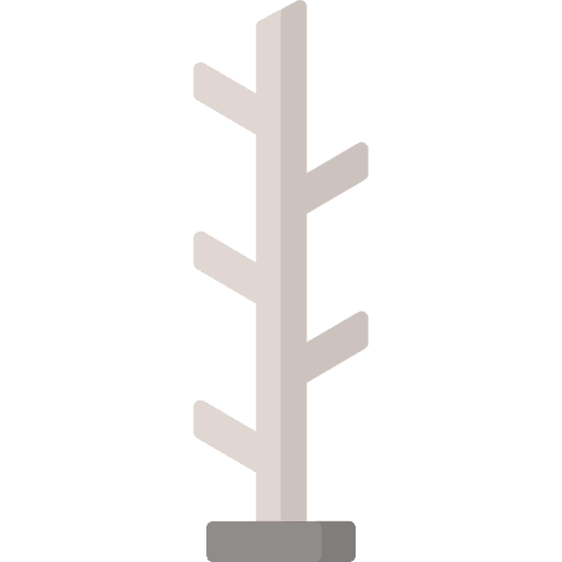 Coat stand hat rack house things coat rack icon