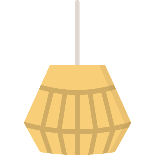 Lamp house home furniture and household icon