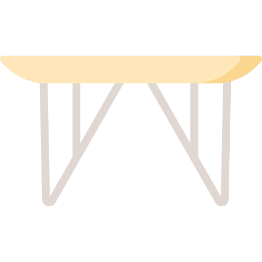 Table dining room home interior design icon