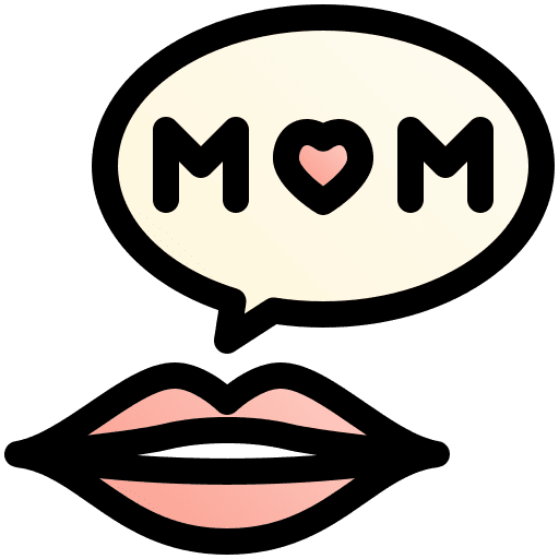 Mothers day mother mothers day mouth icon