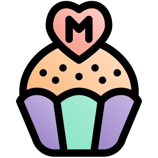Cupcake mom mothers day cupcake icon