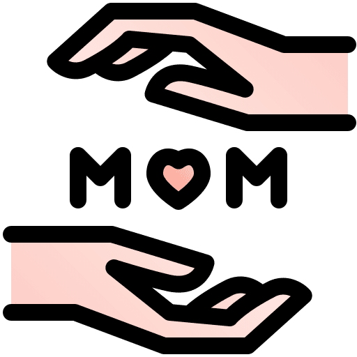 Mothers day hands mothers day love icon