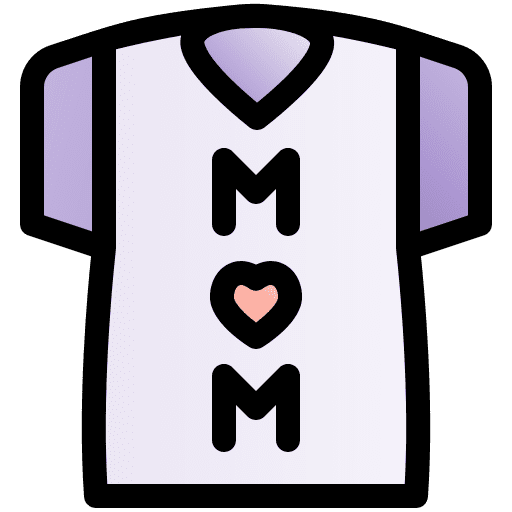 Tshirt mother love and romance fashion icon