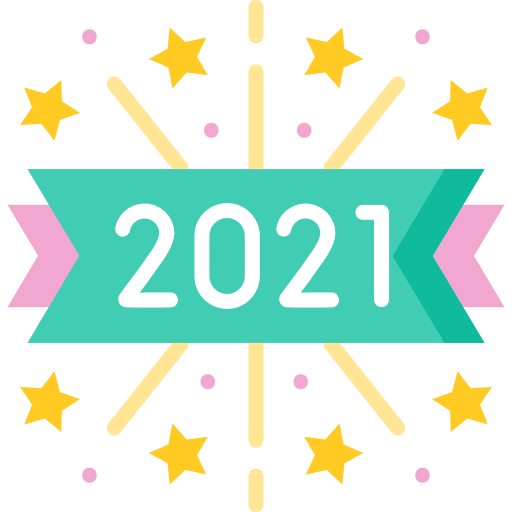 2021 2021 event fireworks icon