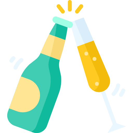 Cheers celebration drink alcohol icon