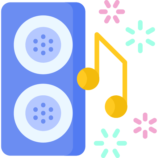 Music sound system woofer subwoofer icon