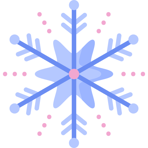 Snowflake meteorology snowflake weather icon