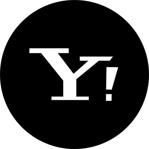 Yahoo social network social media email icon