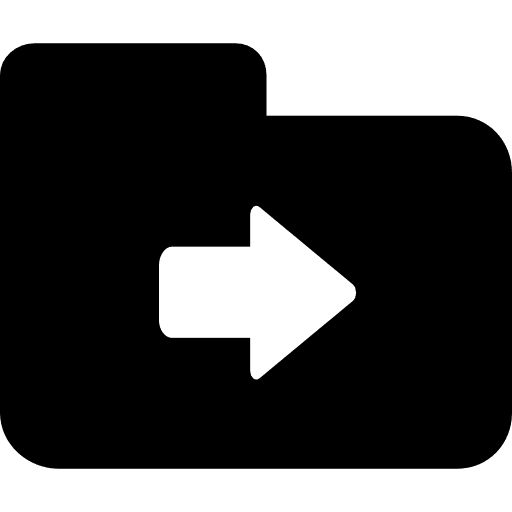 Folder archive documents office material icon