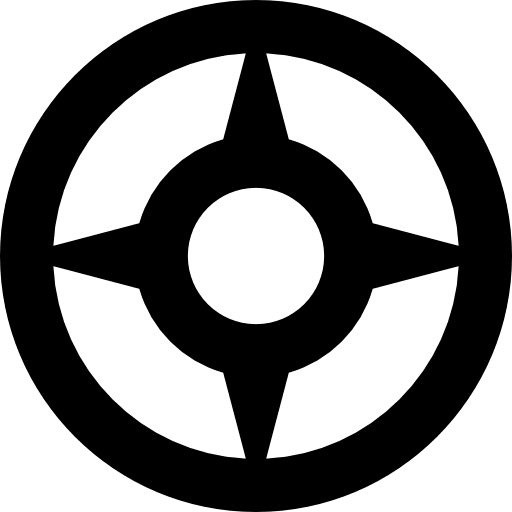 Dionysus circled greek shapes icon