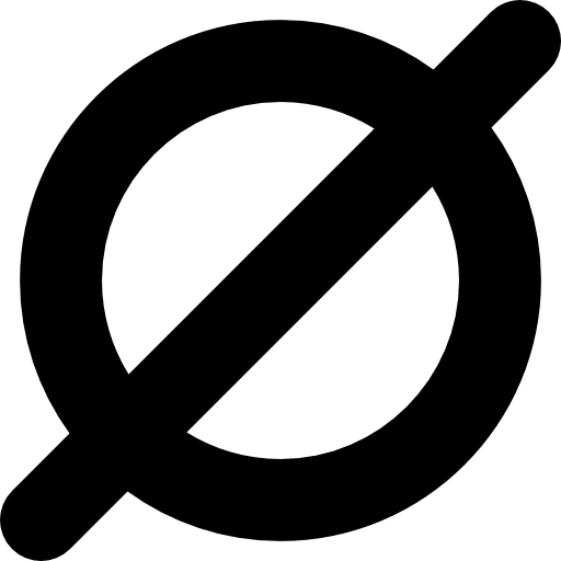 Phi greek typography alphabet icon