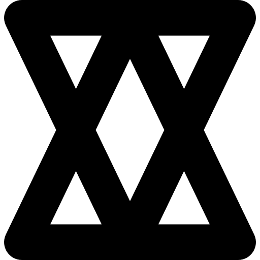 Two triangles geometry geometrical greek icon