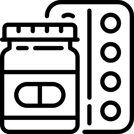 Medicines education hospital medical icon