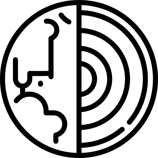 Earth planet earth maps and flags geography icon