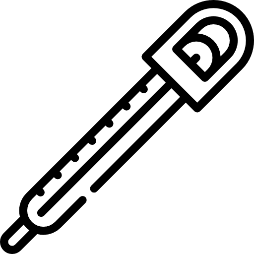 Thermometer mercury thermometer fahrenheit icon