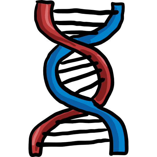 Dna dna education deoxyribonucleic acid icon