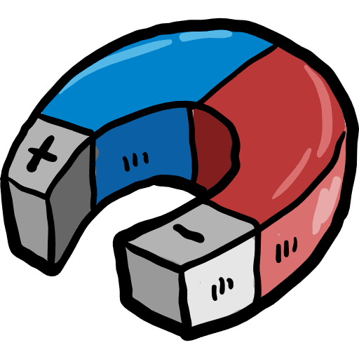 Magnet physics magnet miscellaneous icon