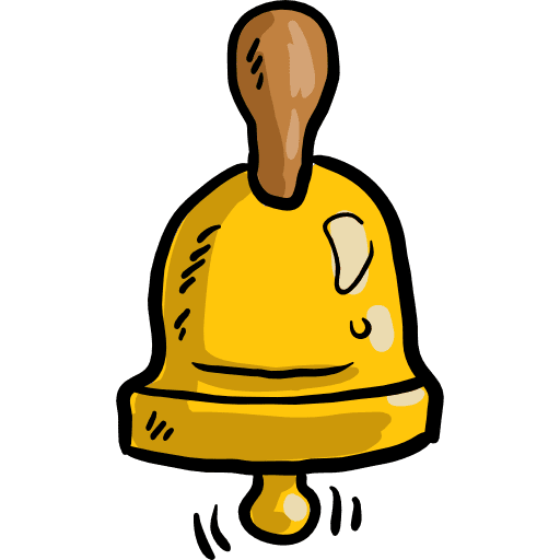Bell alert bell music icon