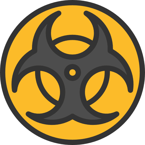 Biohazard hazard danger biohazard icon