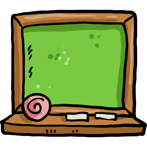 Chalkboard chalkboard blackboard classroom icon