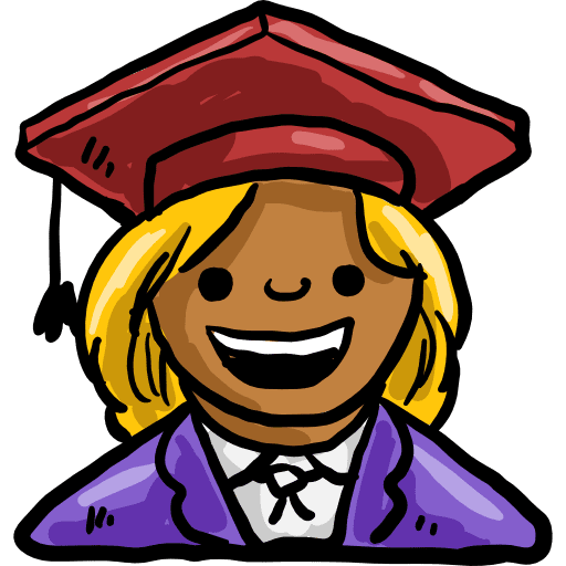 Graduate avatar graduate student icon