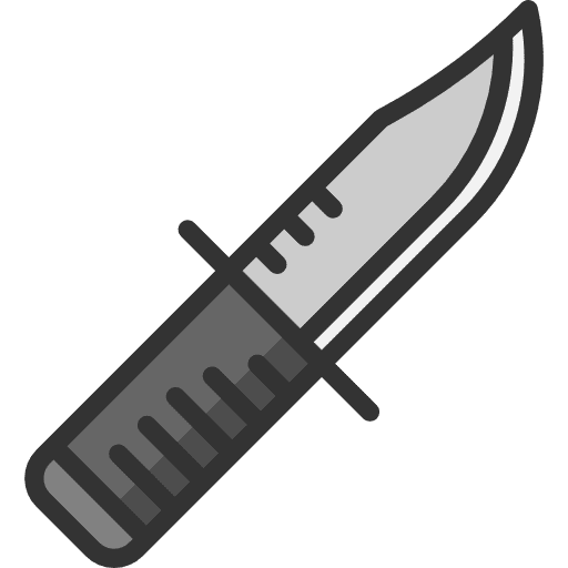 Knife knife miscellaneous war icon