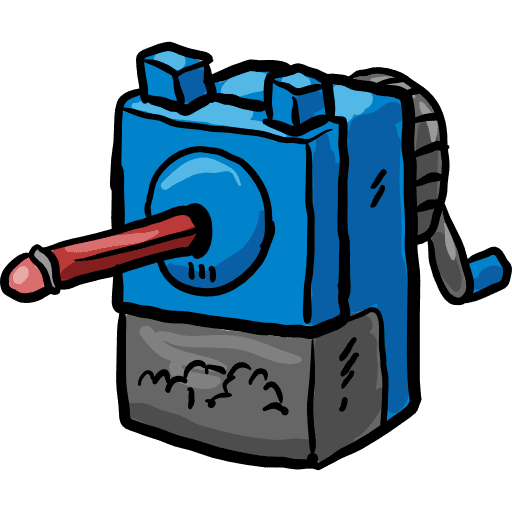 Sharpener sharpener tools and utensils education icon