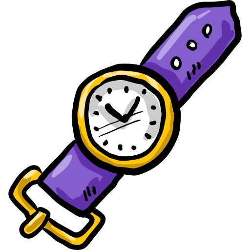 Watch fashion time wristwatch icon