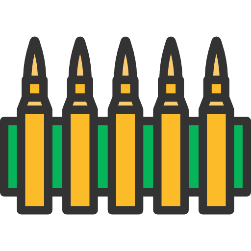 Bullets bullets munition ammo icon