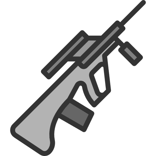 Rifle weapons rifle arm icon