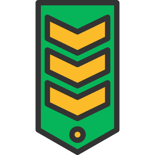 Chevron army chevron military icon