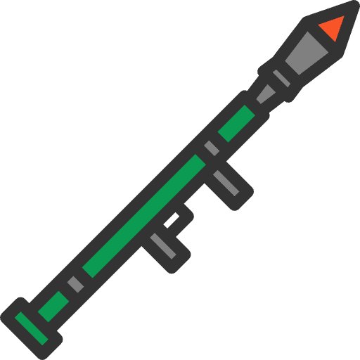 Launcher bazooka arms launcher icon