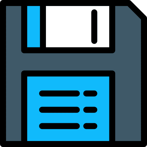 Diskette flash disk save file diskette icon