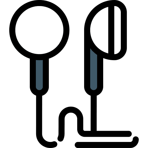Earphones edit tools sound earphones icon