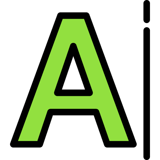 Font option font edit tools icon