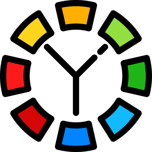 Rgb rgb file print products icon