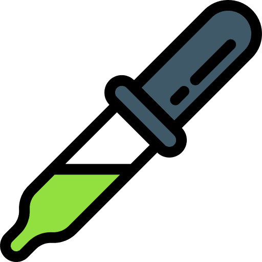Pipette edit tools chemistry lab icon
