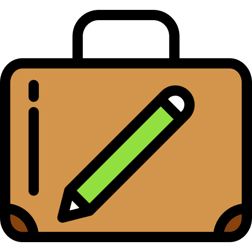 Portfolio portfolio travel briefcase icon