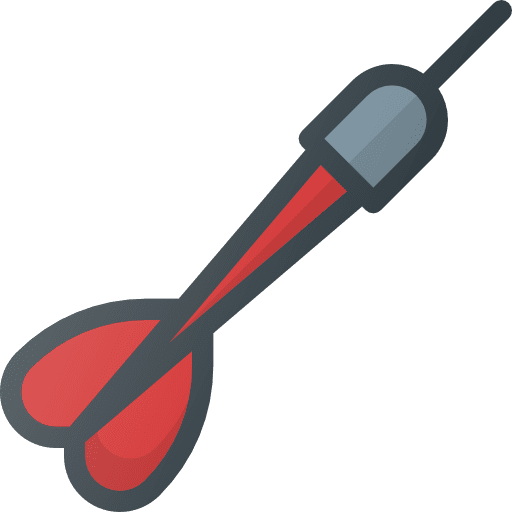 Dart dart game leisure icon