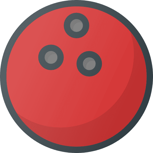 Bowling fun sports and competition leisure icon