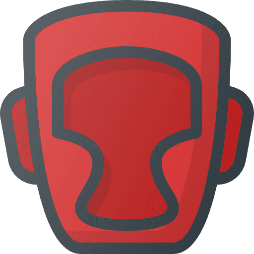 Boxing mask fight boxing athlete icon