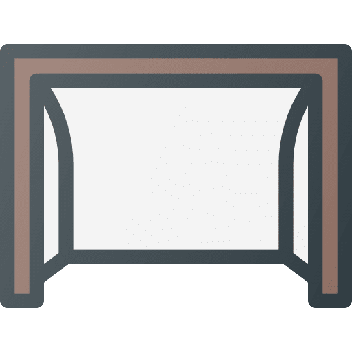 Goal football goal soccer icon