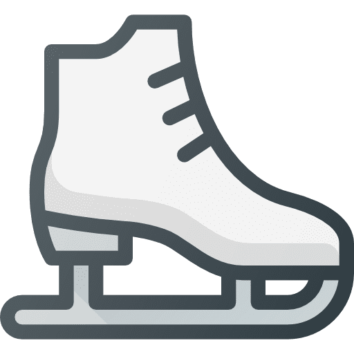 Skate leisure ice skate skate icon