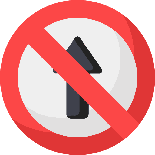 No entry signs no entry traffic icon
