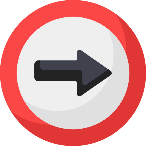 One way circulation signs one way icon