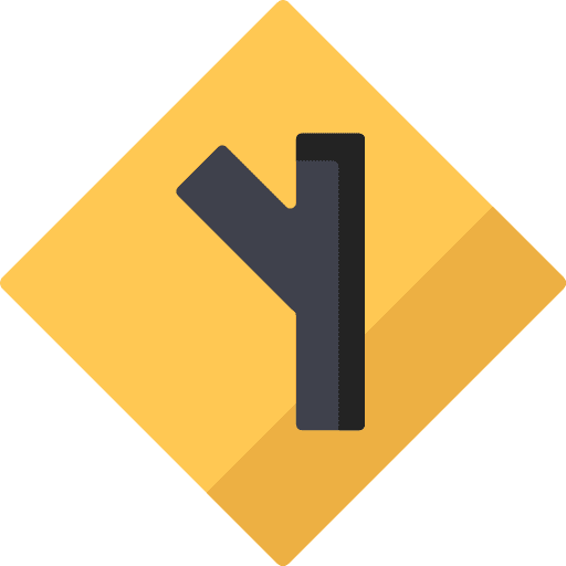 Intersection circulation traffic traffic sign icon