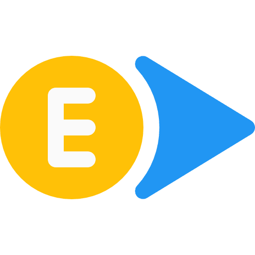 East directions directional maps and location icon