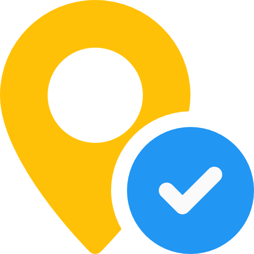 Location maps and location placeholder map pointer icon